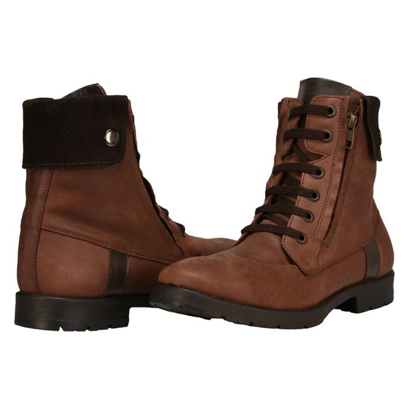 LIBERTYZENO Men\'s Brown  Lace-Up Casual Boots main image 5